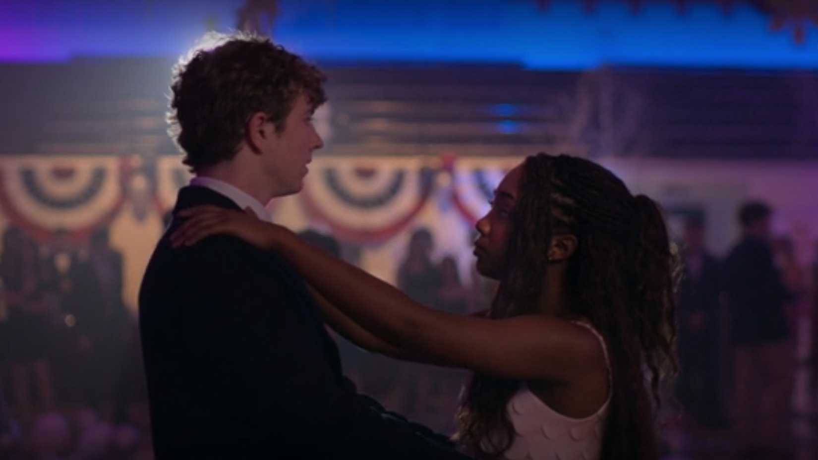 Percy and Annabeth dancing in Percy Jackson season 3