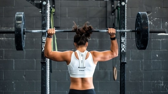 Strength training two to four times a week for 30 to 75 minutes is sufficient for maintaining good health, according to Jordan Syatt.(Unsplash)