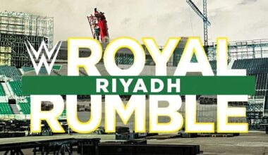 Photos Reveal Massive Progress on WWE Royal Rumble Stadium in Saudi Arabia