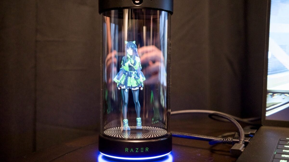 Razer Made Its AI Gaming Assistant Into a Waifu Hologram