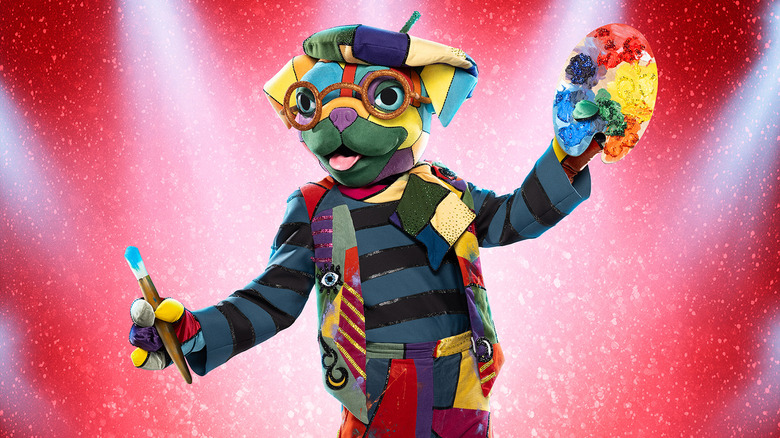 Pugcasso competes in Season 14 of The Masked Singer on Fox