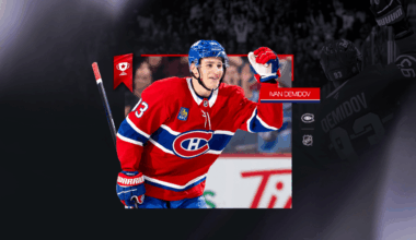 Ivan Demidov named NHL Rookie of the Month for December