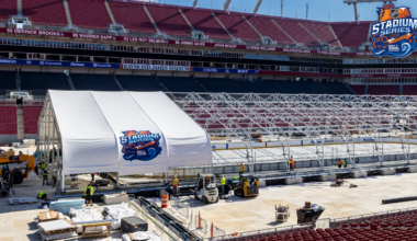 NHL 'happy to have' tent over rink during Stadium Series prep 