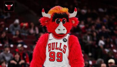 Bulls' mascot picks new number after Rose's jersey retirement
