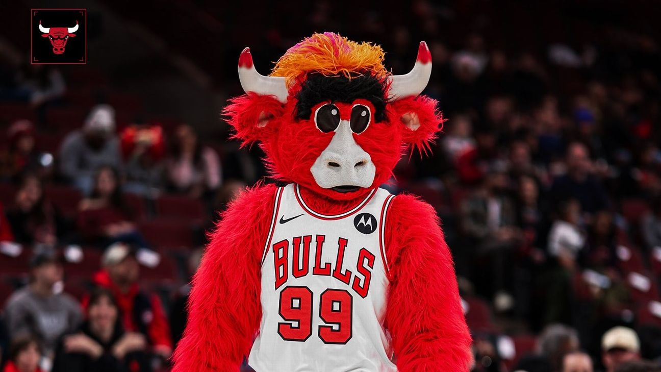 Bulls' mascot picks new number after Rose's jersey retirement