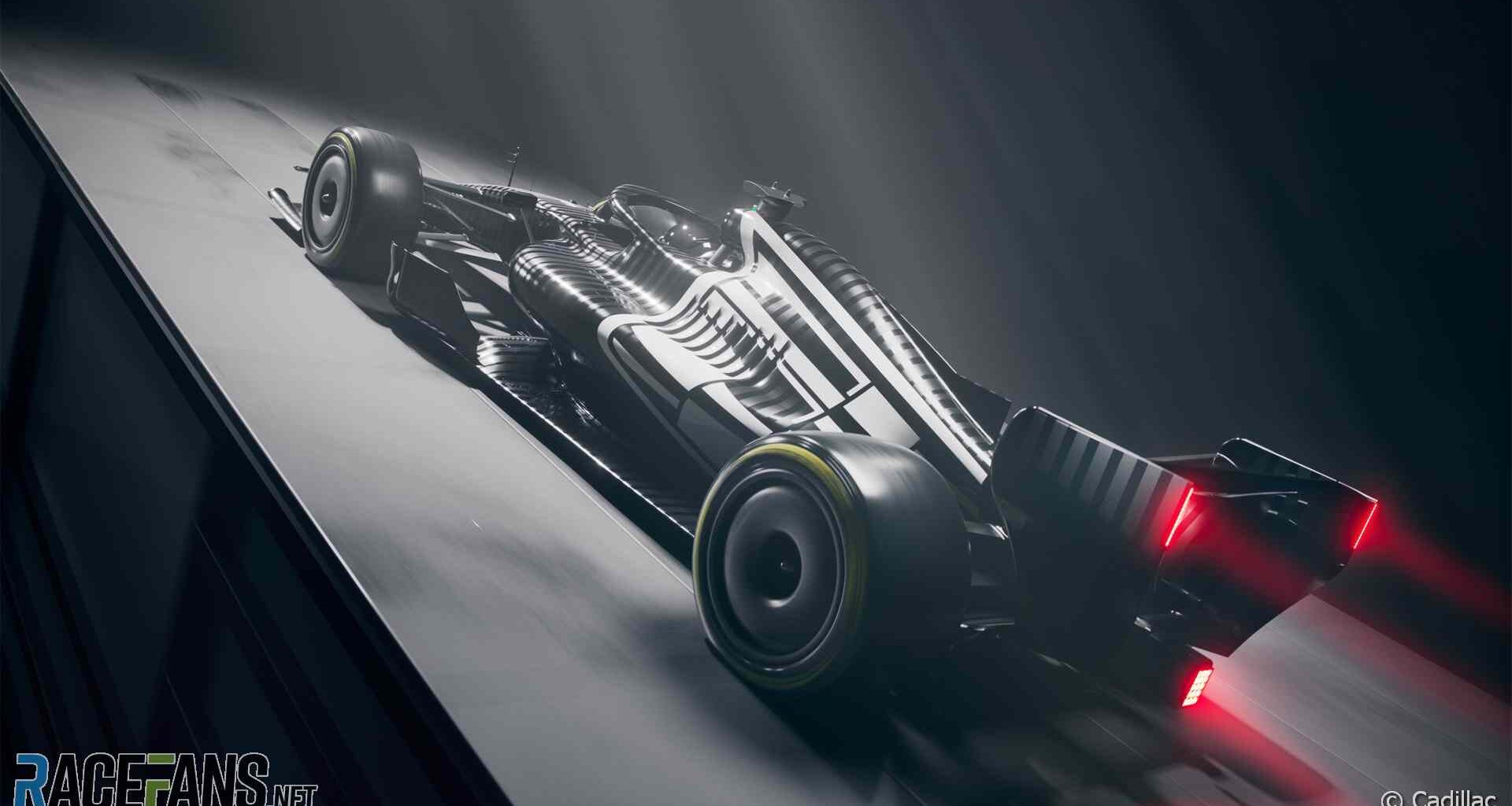 Cadillac's livery for Barcelona testing, 2026