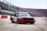 Ram 1500 NASCAR Truck Series concept front ¾ on track