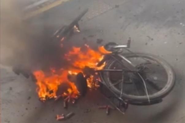 Rayners Lane e-bike fire