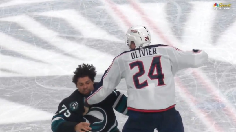 Former Leafs enforcer Reaves suffers knockdown loss in spirited fight