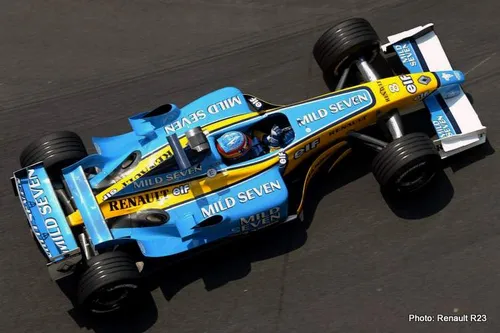 renault r23 alonso