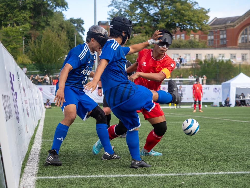 Richard Hall and British Blind Sport - Blind football