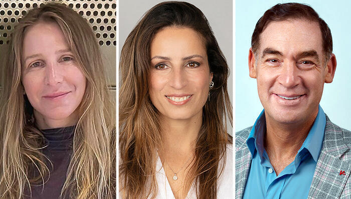 Keren Fanan, Yafit Keret, Justin Borus מימין ג'סטין בורוס יפית קרת קרן פנאן מנכ"לית Myop