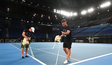 Rod Laver Arena takes shape as AO approaches
