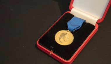 Royal Gold Medal in a box