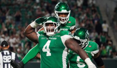 Micah Johnson retires as a player to become Riders defensive line coach