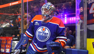 PROJECTED LINEUP: Jarry to make first Oilers home start against Devils