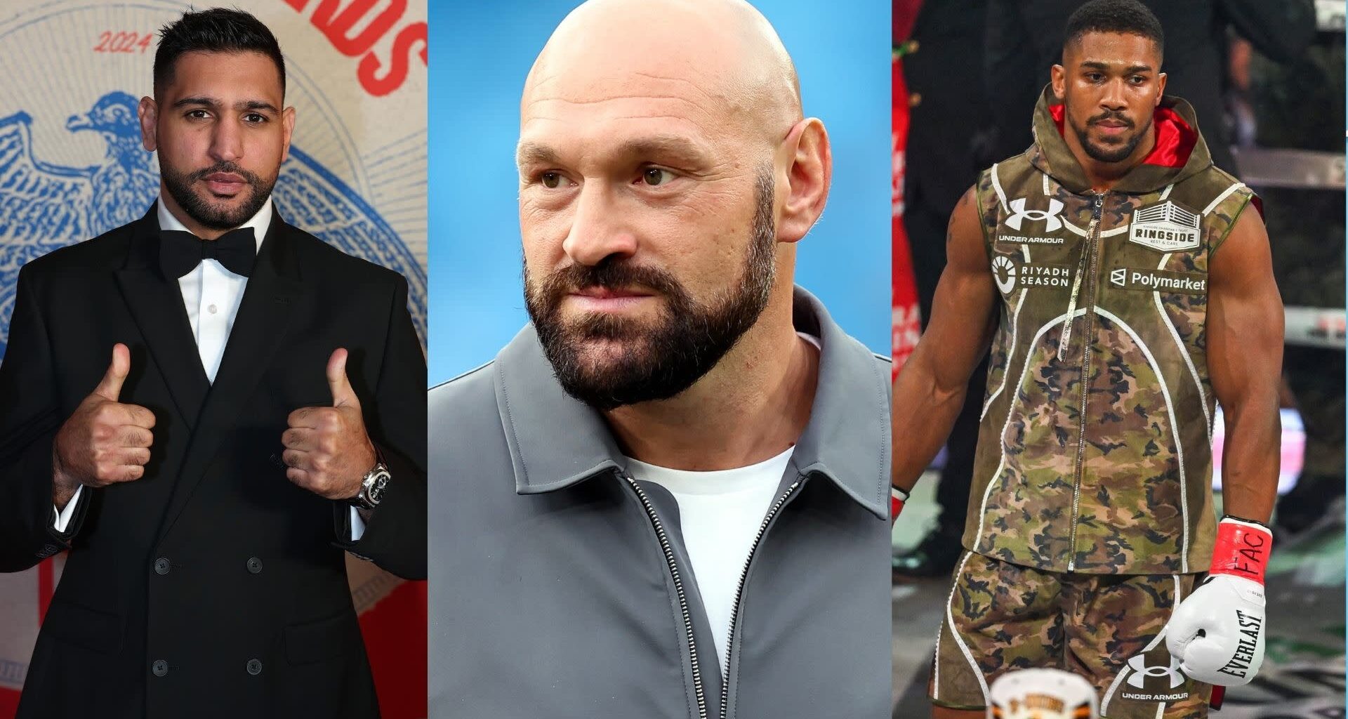 Amir Khan Thinks A Tyson Fury-Anthony Joshua Bout Would Be 'Fantastic'