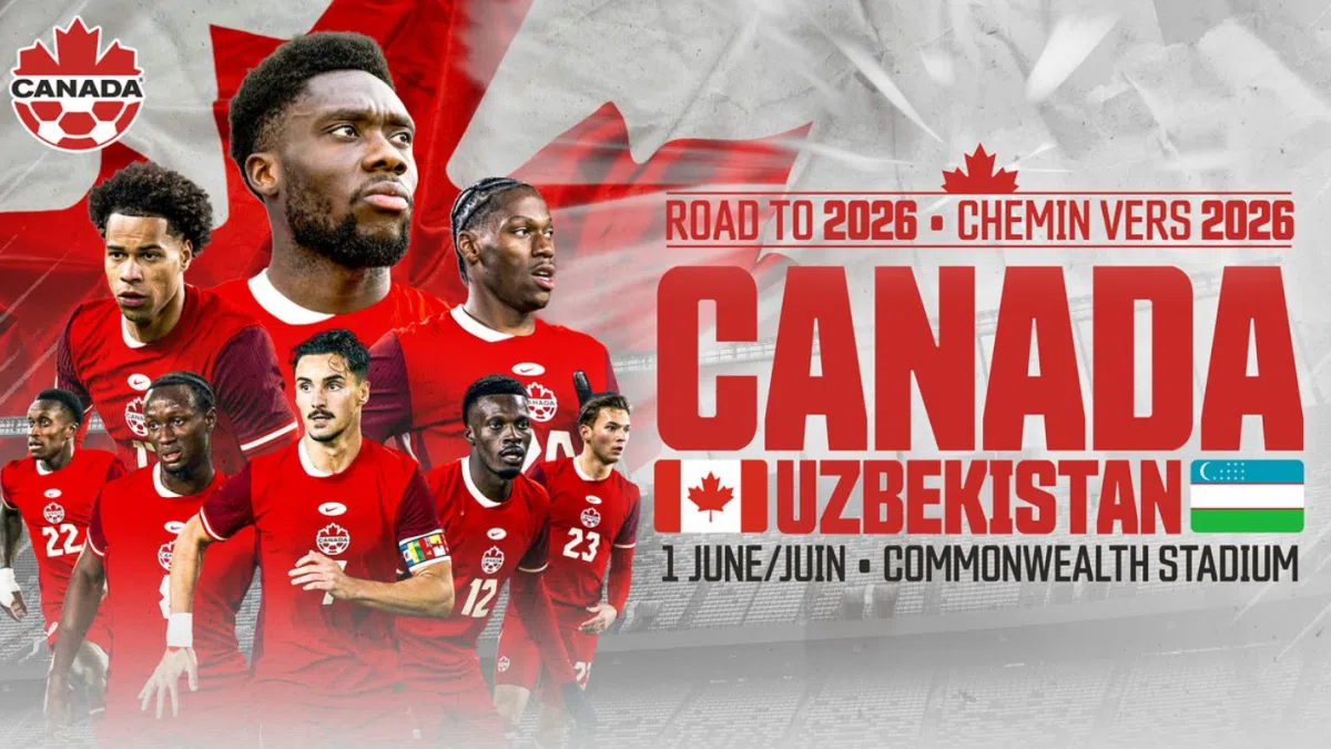 Canada to Host Uzbekistan in soccer friendly at Commonwealth Stadium