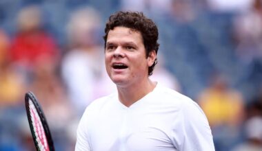 Milos Raonic bids adieu to international tennis
