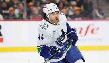 Canucks trade Kiefer Sherwood to Sharks for two picks, prospect