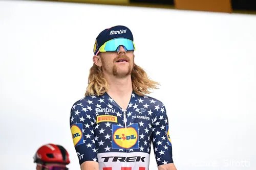 Quinn Simmons poses for the cameras