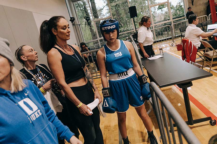 Simone and Mascha Christensen at a tournament in Tacoma, Washington | Courtesy Holly Gregson