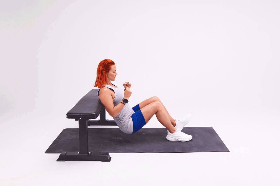 mallory creveling performing a series of underrated exercise moves mallory creveling performing a series of underrated exercise moves