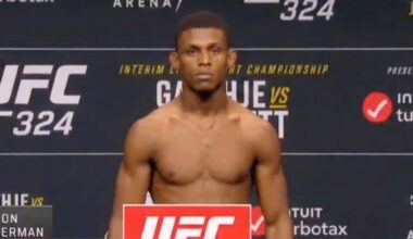 Cameron Smotherman Collapses at UFC 324 Weigh-In, Fight Cancelled