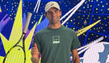 Eliot Spizzirri is competing in the Australian Open main draw for the first time.