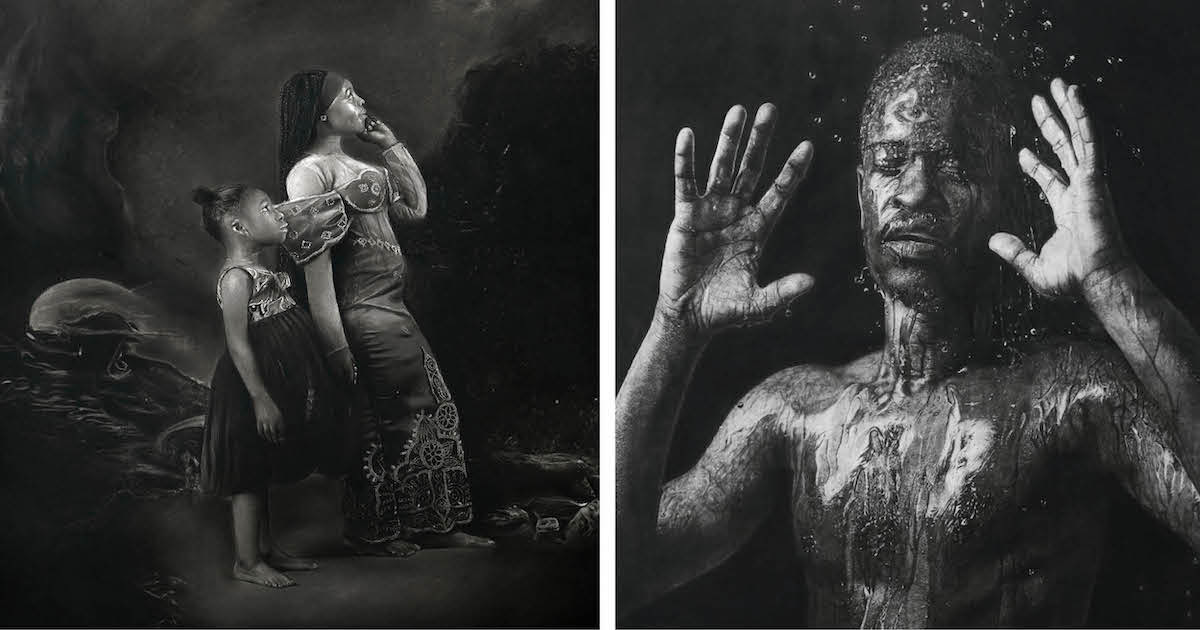 Hyperrealistic Drawings Meditate Upon Black Identity and Heritage