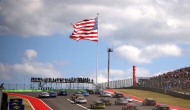 A general view of the start of the NASCAR Cup Series EchoPark Automotive Grand Prix at Circuit of The Americas on March 02, 2025 in Austin, Texas. (Photo by James Gilbert/Getty Images for NASCAR)