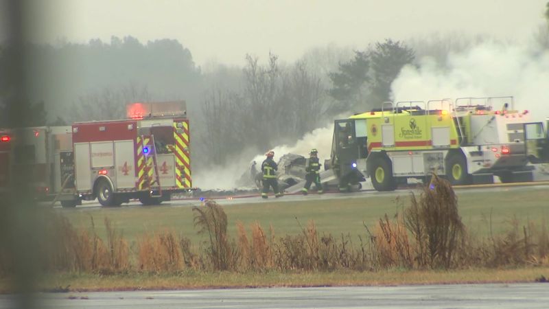 Former NASCAR driver and 6 others dead after private jet crashes in North Carolina