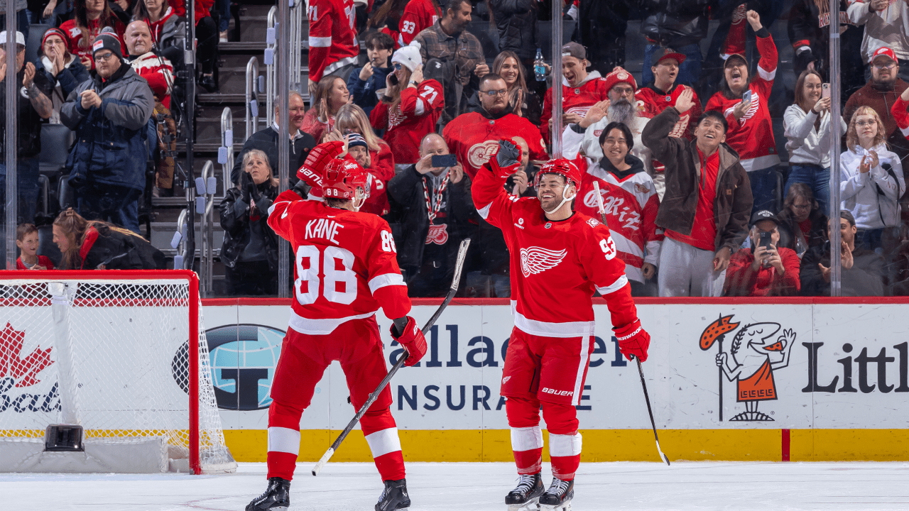DeBrincat scores in OT, Red Wings stay hot with win against Senators
