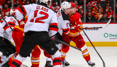 Nemec scores in OT, Devils edge Flames