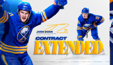 Sabres sign Doan to 7-year contract extension