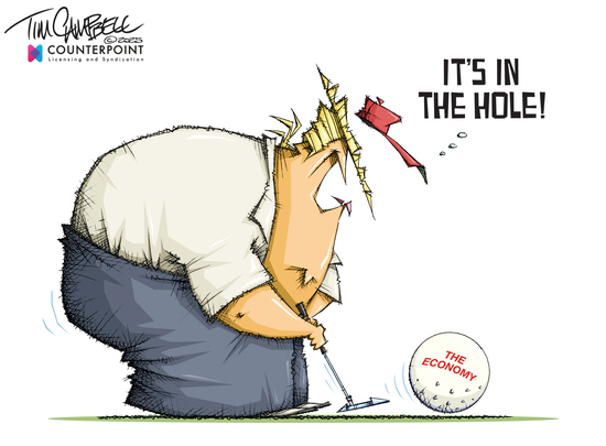 Cartoon by Tim Campbell