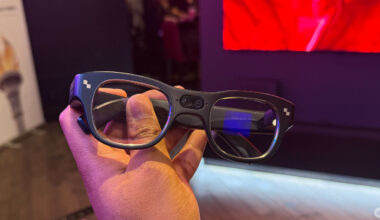 The RayNeo X3 Pro AI+AR smartglasses look nerdy, but are pretty dope