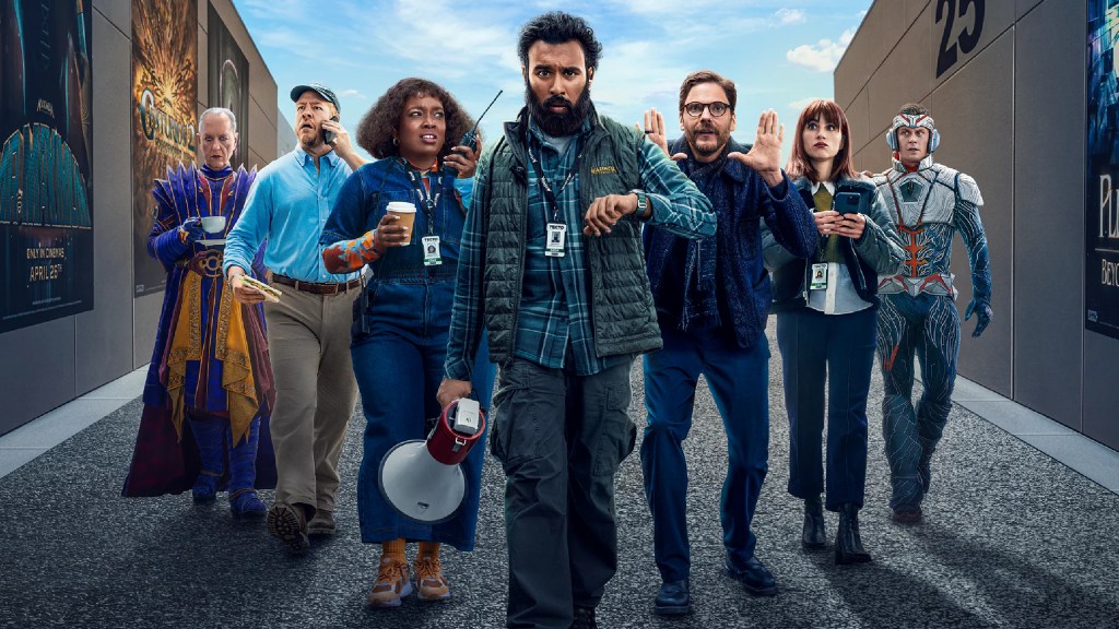 A promotional image for the TV show The Franchise