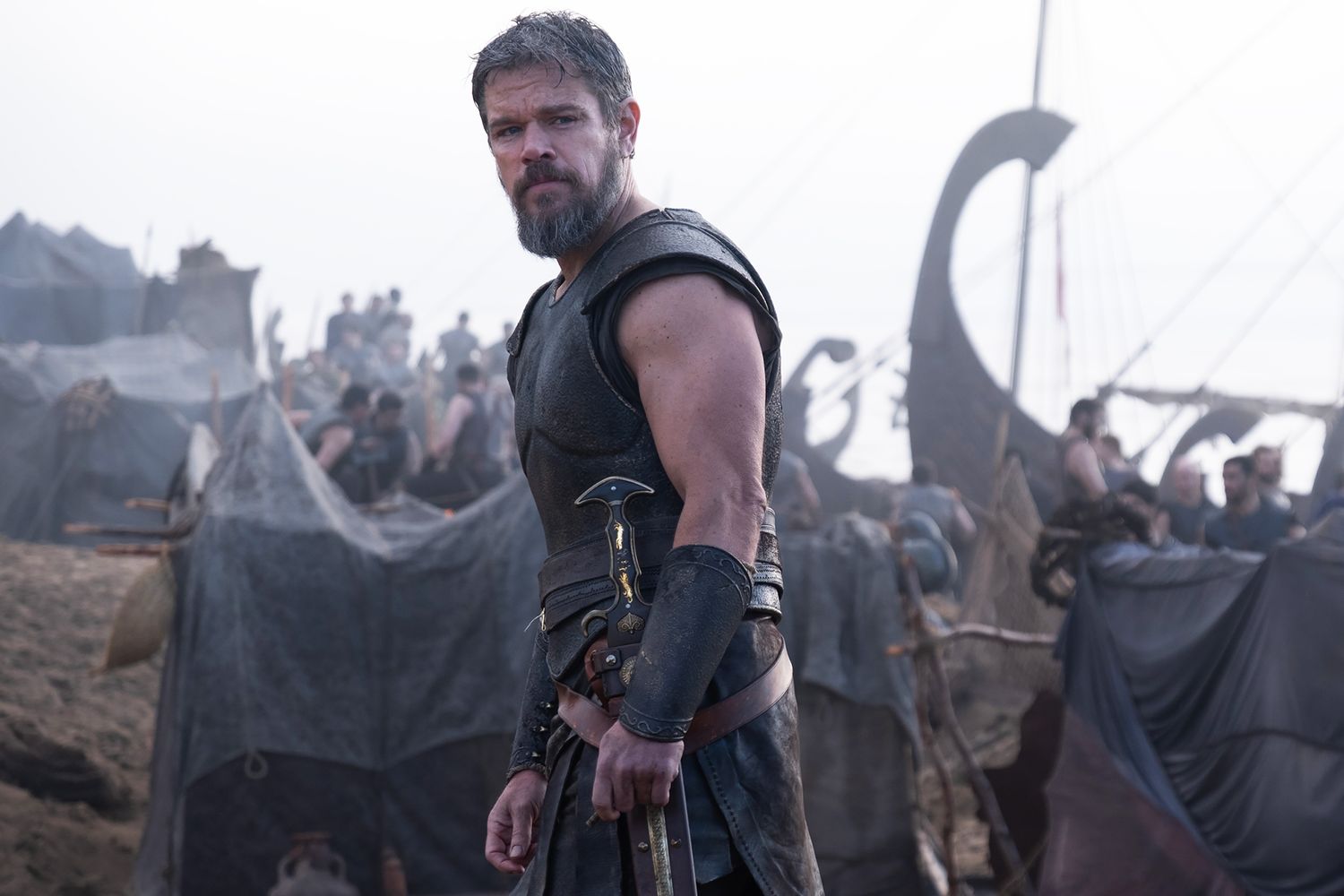 Matt Damon slimmed down to high school weight for 'The Odyssey'