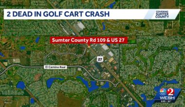2 people die in golf cart crash in Sumter County Friday night