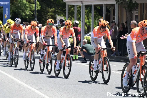 INEOS Grenadiers during stage 1 of the 2026 Tour Down Under