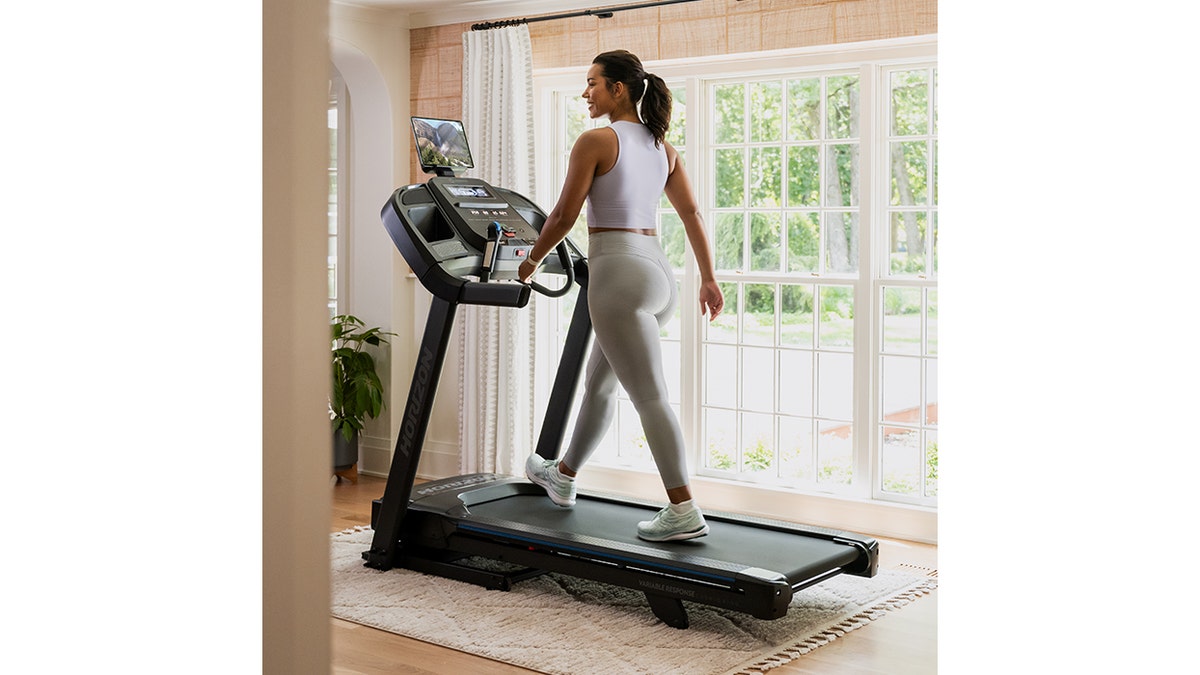 Train harder with this Horizon treadmill.