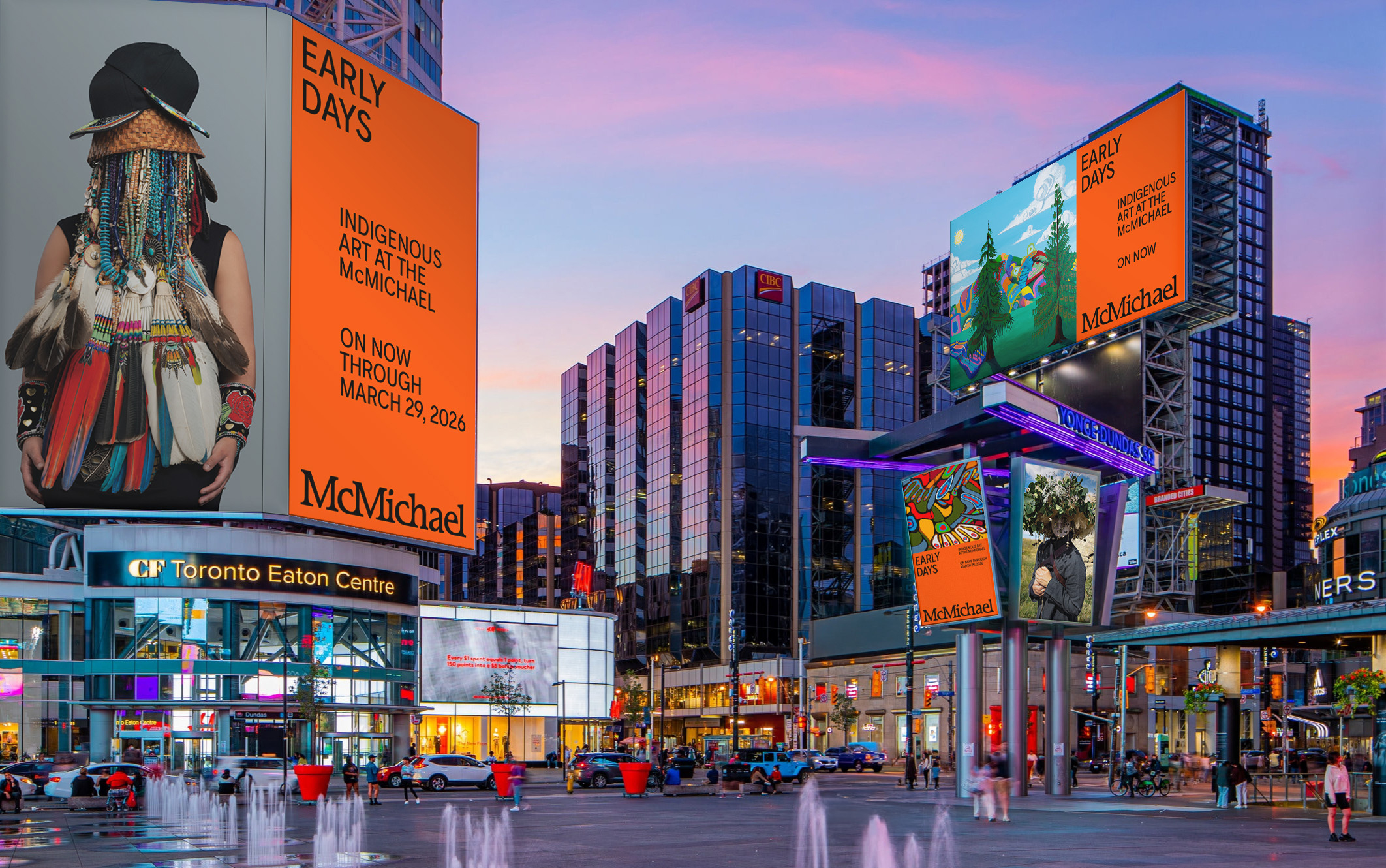 McMichael Canadian Art Collection rebrand created by Bruce Mau Design