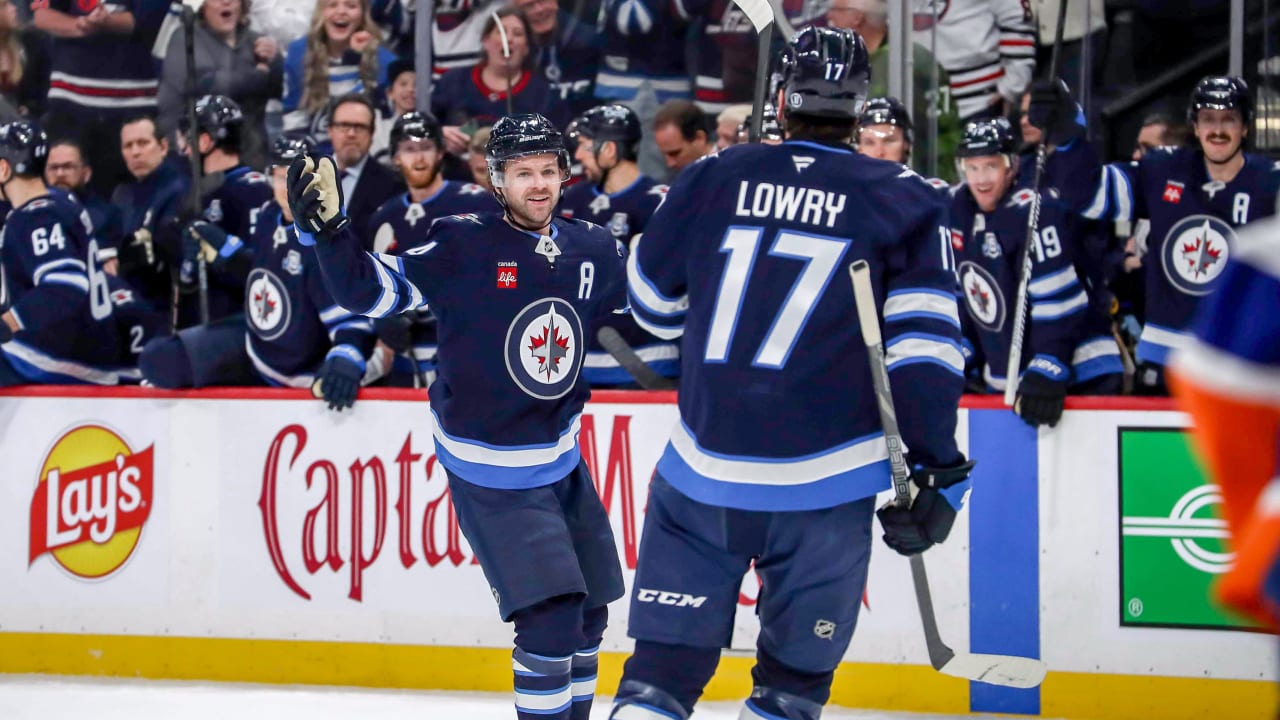 Connor, Lowry each has 2 points, Jets recover to defeat Islanders