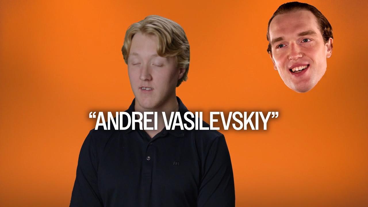 Can NHL players spell V-A-S-I-L-E-V-S-K-I-Y?