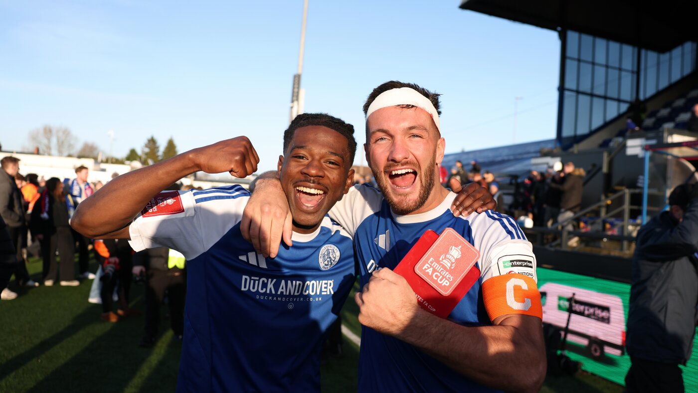 Historic upset in English soccer FA Cup as Macclesfield beat Crystal Palace : NPR