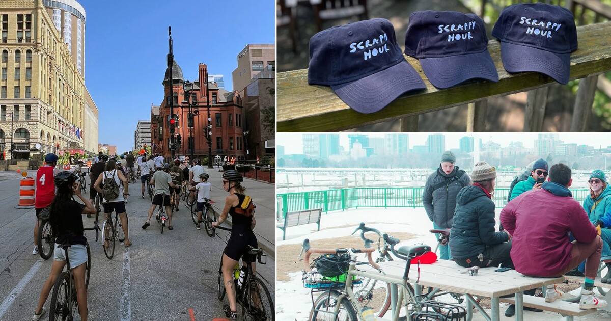 Sun or snow, this Milwaukee cycling group keeps rolling