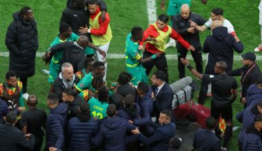 Senegal and Morocco fined after African Cup final chaos : NPR