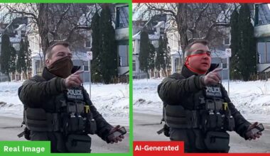 AI images of Minneapolis ICE agent spread confusion : NPR