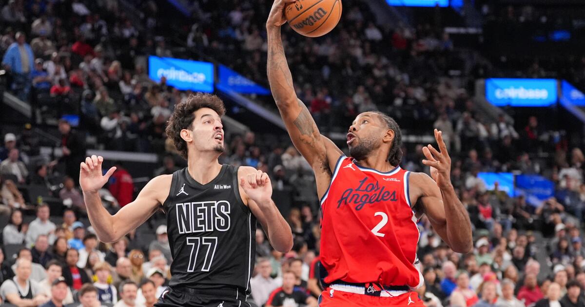 Kawhi Leonard and the Clippers are too much for the Brooklyn Nets